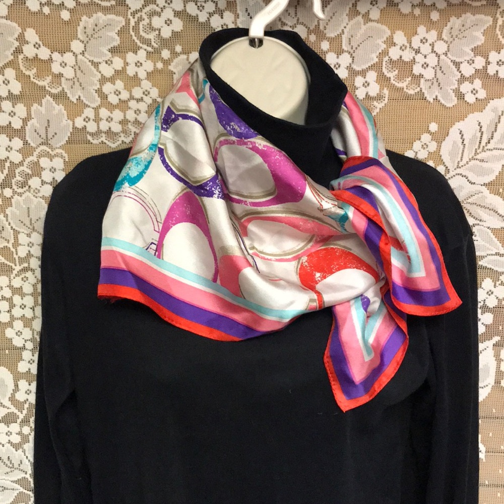 Coach scarf